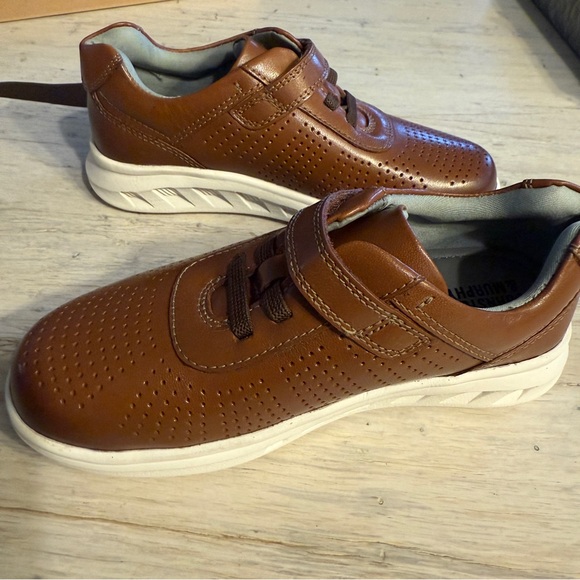Johnston & Murphy Toddler Little Boys’ Leather Sneaker- sz 11 & 12 - NIB - Picture 6 of 10